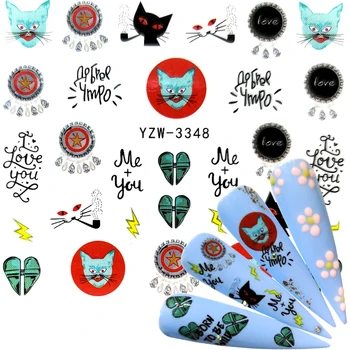 2023 НОВЫЕ дизайны Волк / Винтаж / Фламинго Благородное ожерелье Нейл-арт Водные Наклейки Переводная Наклейка Маникюр Украшение ногтей