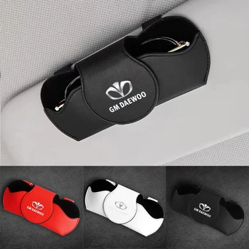 Автомобильный держатель для солнцезащитных очков Daewoo Adventra Aveo Damas Evanda Gentra, многофункциональная клипса для очков, зажим для купюр, автомобильные аксессуары