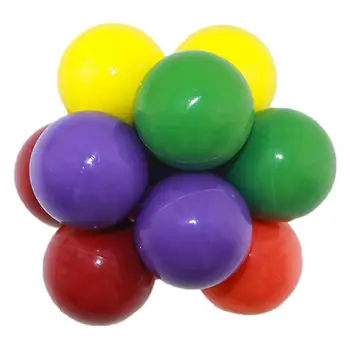 Волшебный Радужный шар-головоломка, шар-головоломка, 3D-головоломка, мяч для упражнений для рук, стресс-мячи, игрушки для мотивации, поощрения
