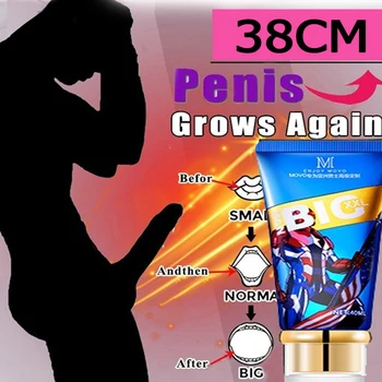Гель для увеличения мужского пениса Big Dick growth thicken XXL Cream Увеличивает эрекцию для мужчин, Афродизиак, секс-продукт, экстендер-усилитель