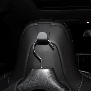 Для Tesla Model S X Алюминиевый крючок для пальто подголовник Вешалка для одежды держатель заднего сиденья