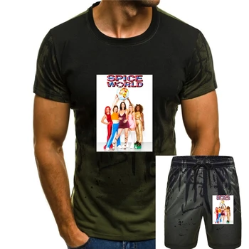 Женская футболка с буквенным принтом Spice world, графическая футболка spice girls, женская летняя модная футболка, женская футболка harajuku