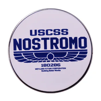 Значок USCSS Nostromo 180286, брошь из фильма 