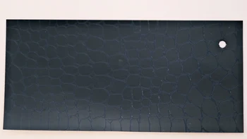 Изготовленная на заказ кожаная бумага с водонепроницаемым логотипом бренда с ПВХ покрытием для коробки часов