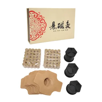 Китайский Набор Для Прижигания Moxa Stick Box Kit Набор для Прижигания с Рефлюксом Глубокое Проникновение Moxa Sticks 3 Температурных Режима для Талии