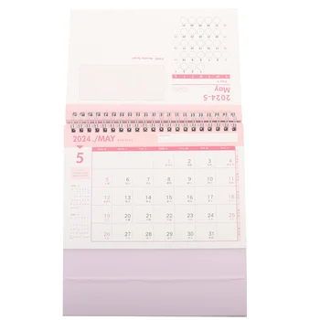 Настольный календарь на 2024 год, Настольный месяц, Декоративный Изящный бумажный столик для домашнего офиса