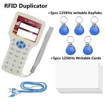 Новый Английский Репликатор RFID-Дубликатор 13,56 МГц NFC Smart Chip Card Reader CUID/FUID Keychain Writer Шифрование Crack Copier