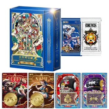 Оптовые продажи Подлинной One Piece Endless Treasure 4 Anime Collection Card Booster Box Series Редкая игрушка-открытка SXR PR для детей Подарок на День рождения
