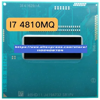 Оригинальный Intel Core i7-4810MQ i7 4810MQ SR1PV с четырехъядерным восьмипоточным процессором частотой 2,8 ГГц 6M 47W Socket G3 / rPGA946B
