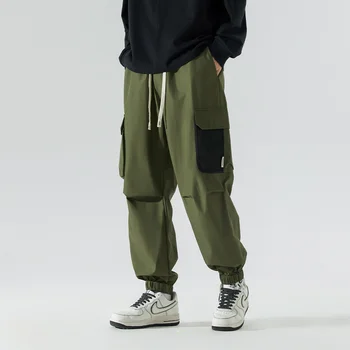 Осенью и зимой 2023 года Новые мужские уличные альпинистские брюки с несколькими карманами для отдыха в кемпинге, Универсальные модные рабочие брюки высокого класса