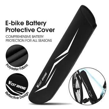 Практичный светоотражающий дизайн Защита аккумулятора Устойчивая к царапинам Крепежная лента Чехол для батарейного отсека Ebike