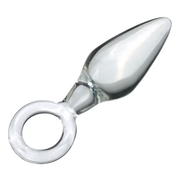 Секс-игрушка из прозрачного стекла, бусины для искусственного пениса, стимуляция точки G Для женской мастурбации, Товары для взрослых 18+