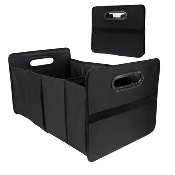 Складной органайзер для хранения в автомобиле Большой органайзер для багажника автомобиля Автомобильная сумка для продуктов Портативный Большой ящик для хранения с 2