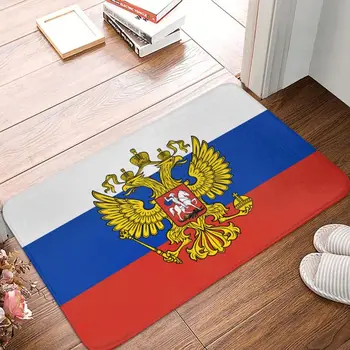 Флаг Президента России Коврик у входной двери Противоскользящий Внутренний коврик с гербом, коврик для пола, коврик для входа в ванную комнату, ковер