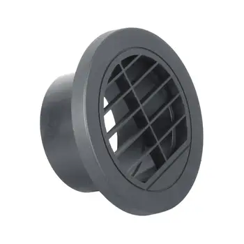 Черный воздуховод для воздуховодов в сборе 90 мм круглая вентиляционная крышка
