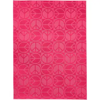 Ярко-розовый коврик для помещений 4 x 6 дюймов, новинка